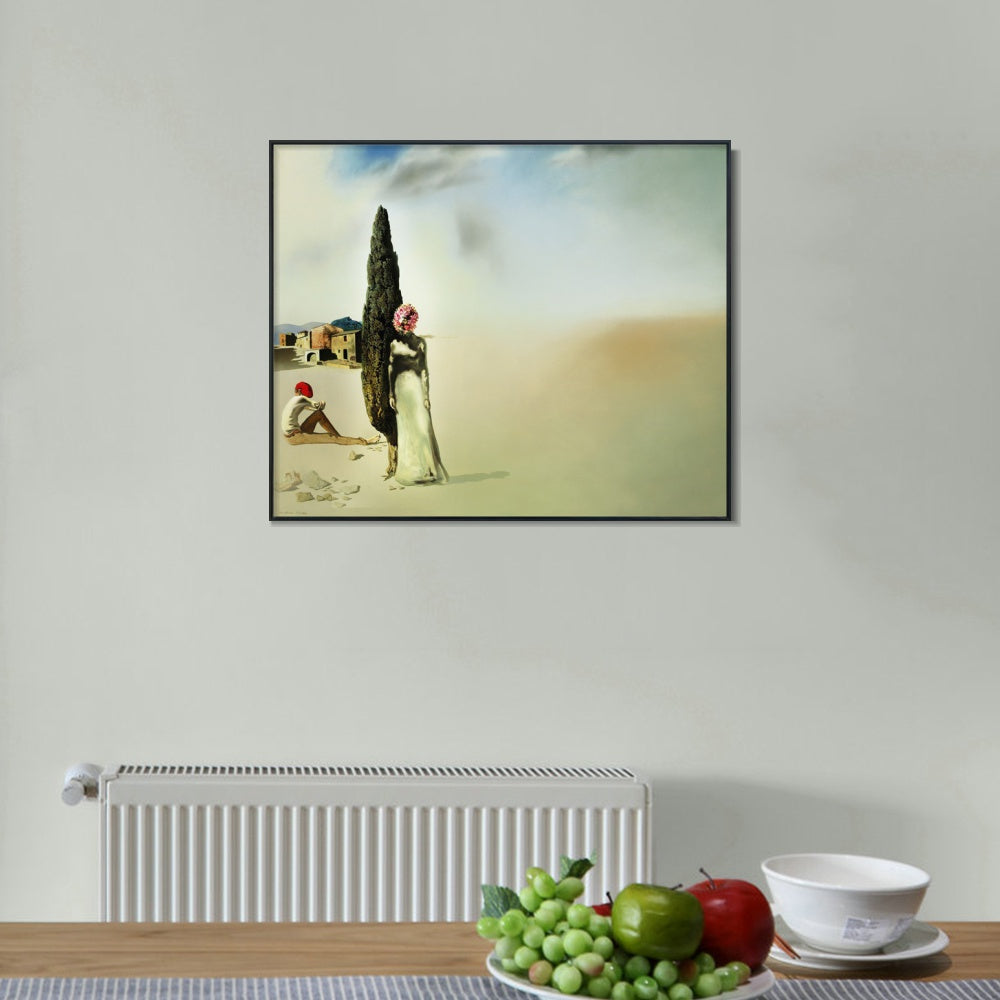 INVIN ART Framed Canvas Series#068 by Salvador Dal Wall Art Living Room Home Office Decorations