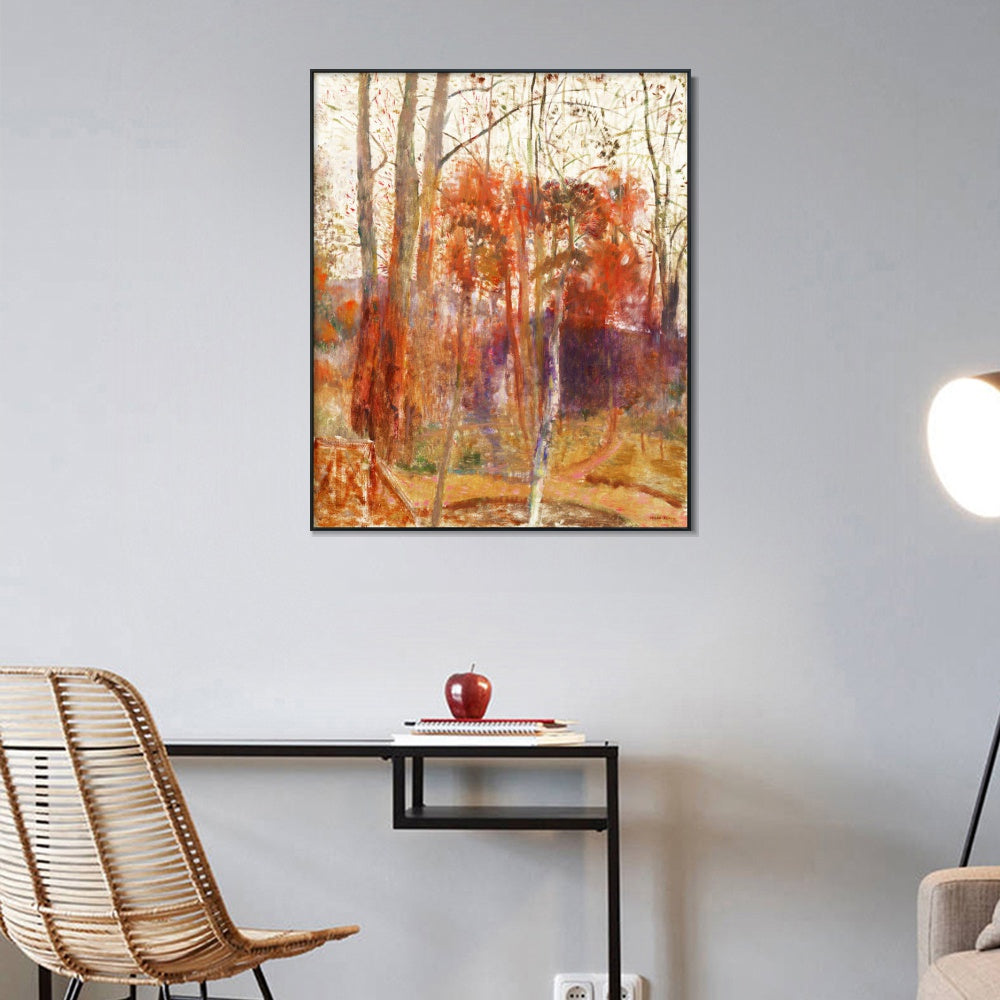 INVIN ART Framed Canvas Series#050 by Odilon Redon Wall Art Living Room Home Office Decorations
