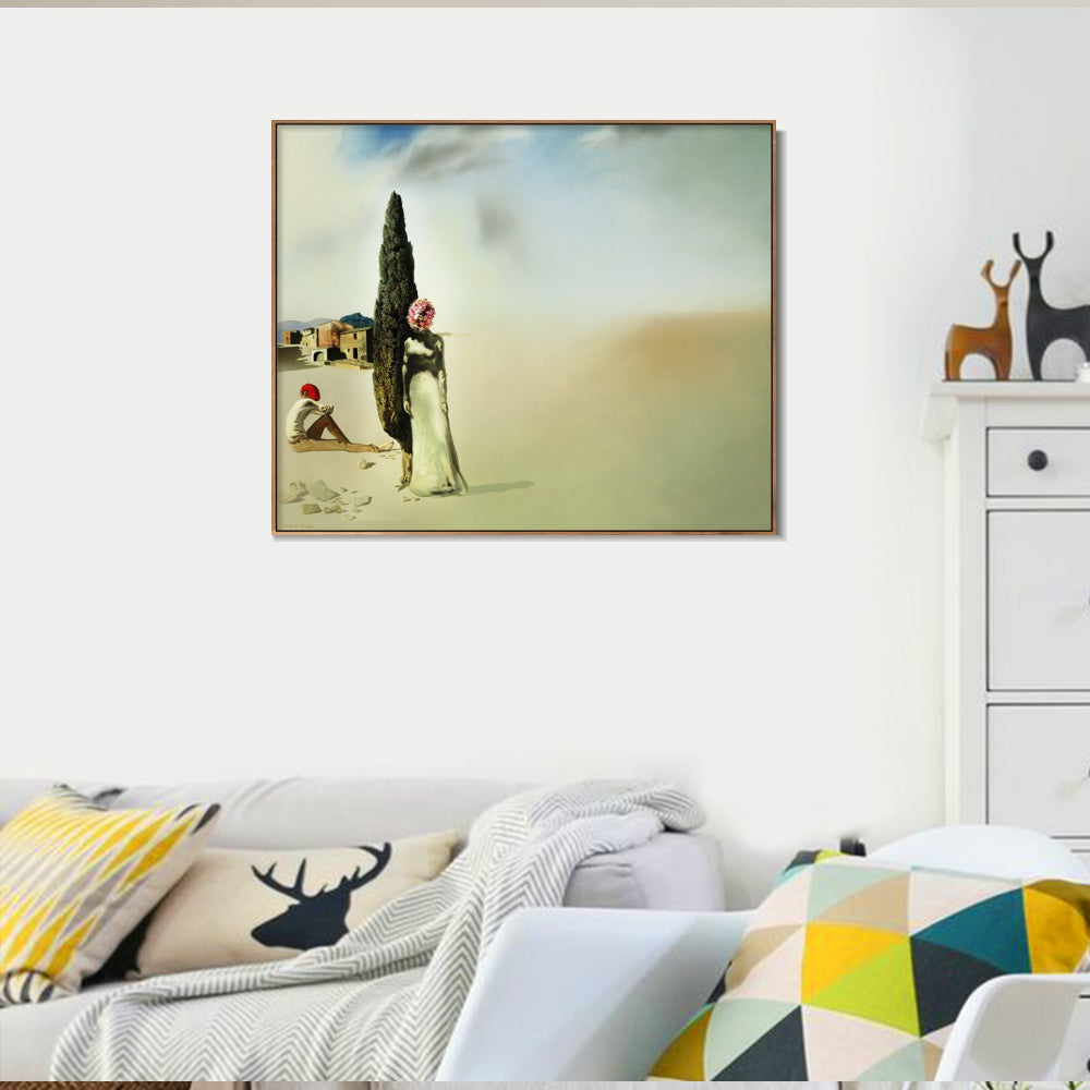 INVIN ART Framed Canvas Series#068 by Salvador Dal Wall Art Living Room Home Office Decorations