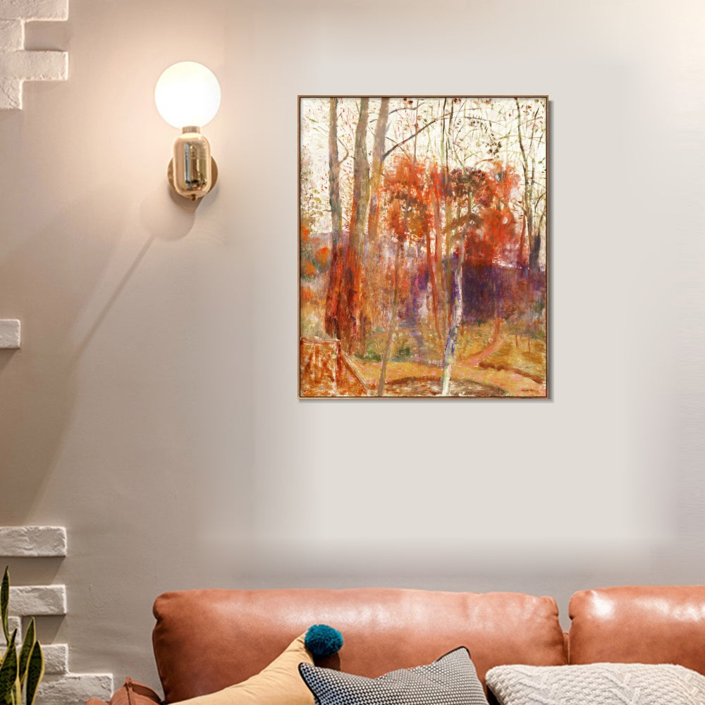 INVIN ART Framed Canvas Series#050 by Odilon Redon Wall Art Living Room Home Office Decorations