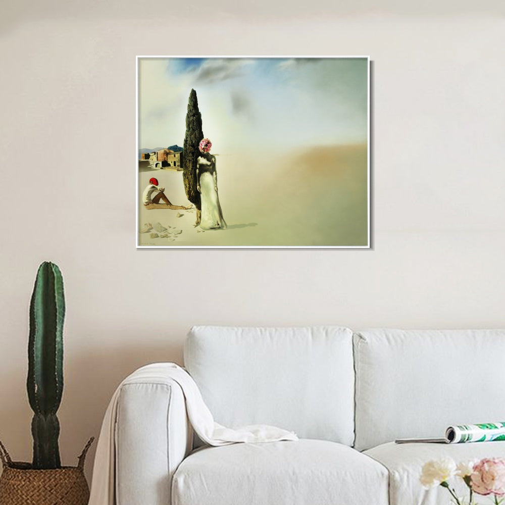 INVIN ART Framed Canvas Series#068 by Salvador Dal Wall Art Living Room Home Office Decorations