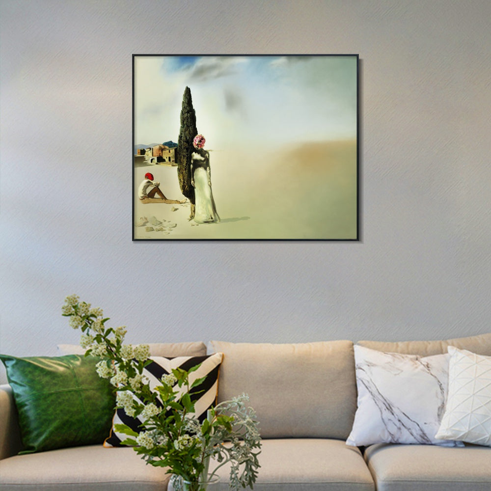 INVIN ART Framed Canvas Series#068 by Salvador Dal Wall Art Living Room Home Office Decorations