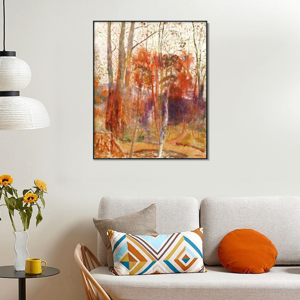 INVIN ART Framed Canvas Series#050 by Odilon Redon Wall Art Living Room Home Office Decorations