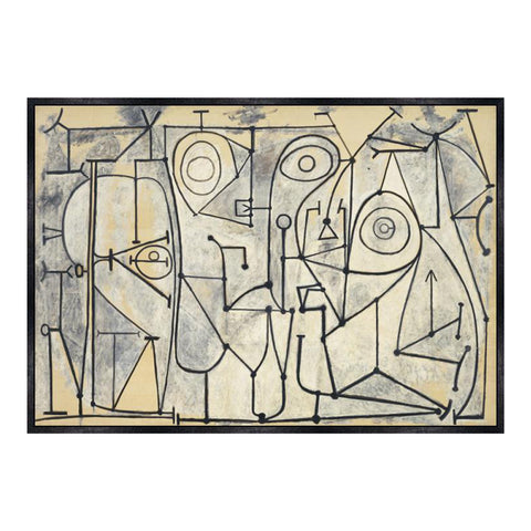 INVIN ART Framed Canvas Giclee Print Art 1948 La cuisine 1 by Pablo Picasso Wall Art Living Room Home Office Decorations