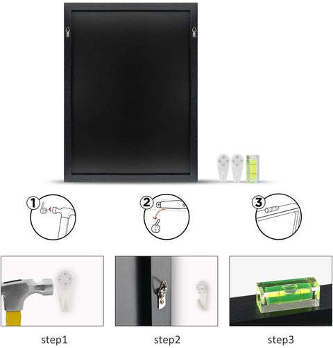 INVIN ART Framed Canvas Giclee Print BLAUER KREIS NO. 2 (CERCLE BLEU II) by Wassily Kandinsky Wall Art Living Room Home Office Decorations