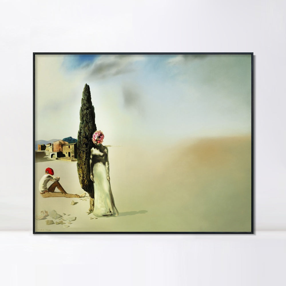 INVIN ART Framed Canvas Series#068 by Salvador Dal Wall Art Living Room Home Office Decorations