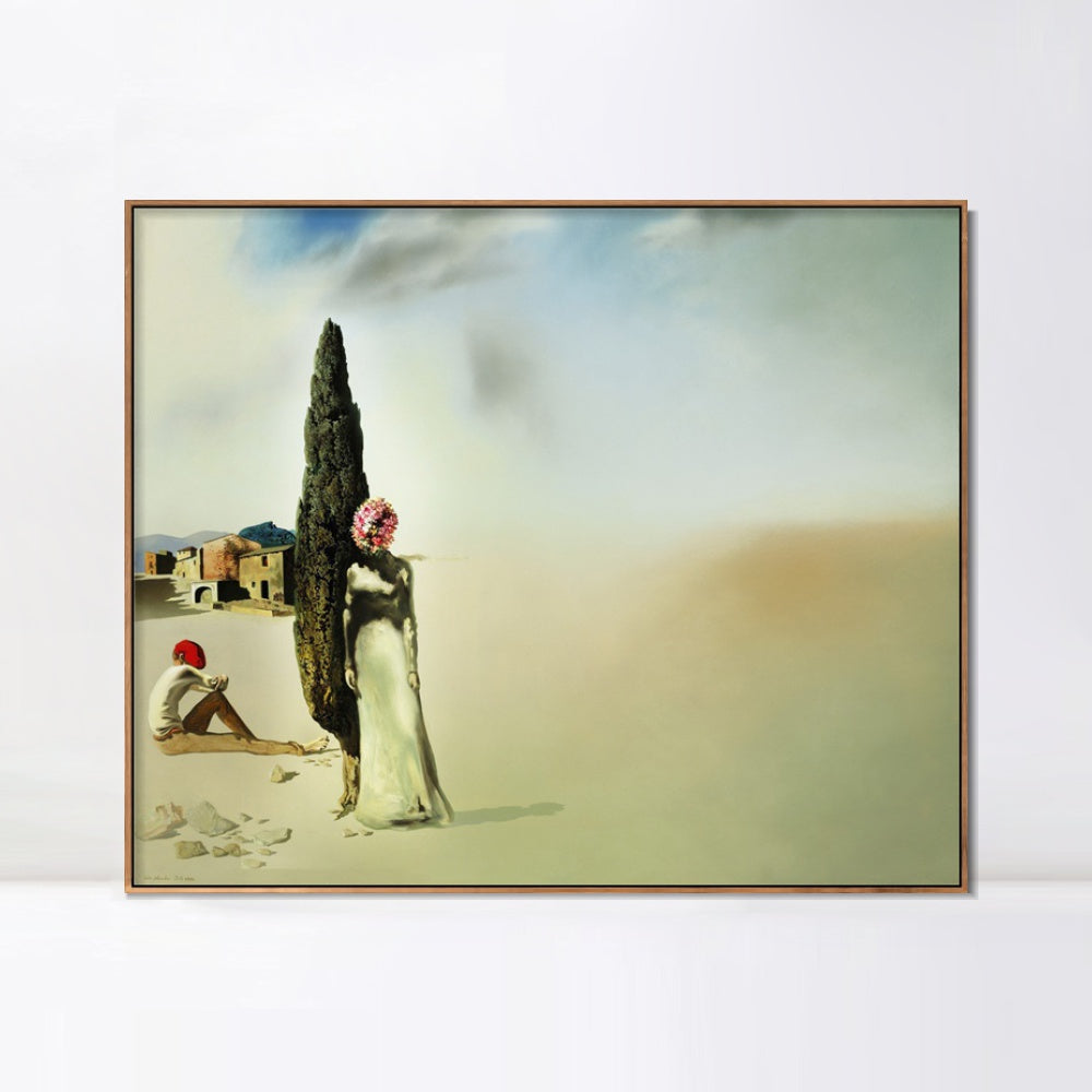INVIN ART Framed Canvas Series#068 by Salvador Dal Wall Art Living Room Home Office Decorations