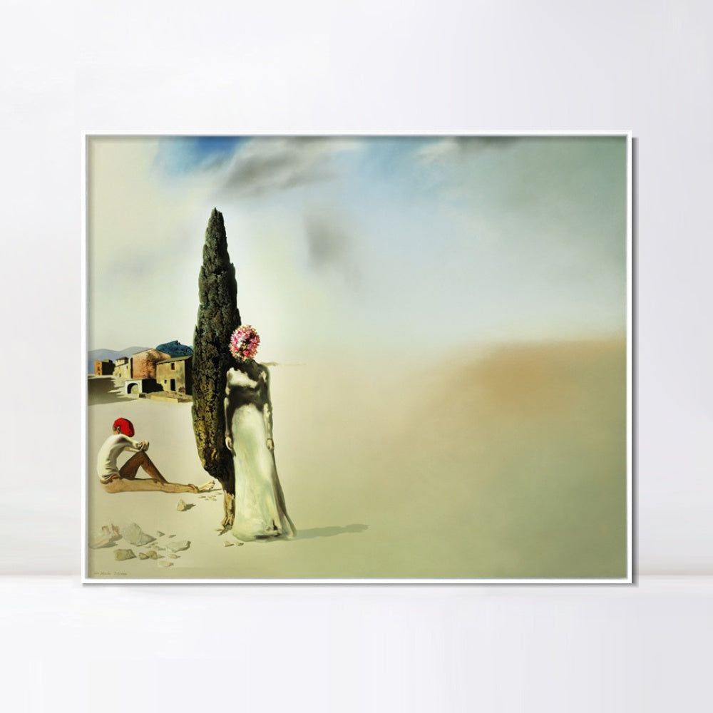 INVIN ART Framed Canvas Series#068 by Salvador Dal Wall Art Living Room Home Office Decorations