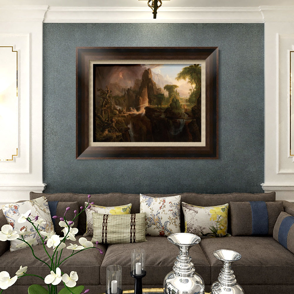 INVIN ART Framed Canvas Art Giclee Print Series#50 by Albert Bierstadt Wall Art