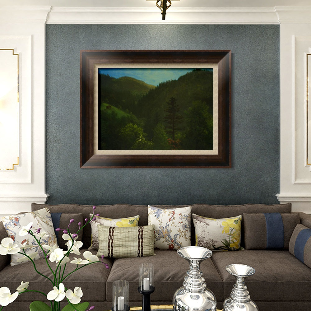 INVIN ART Framed Canvas Art Giclee Print Series#52 by Albert Bierstadt Wall Art