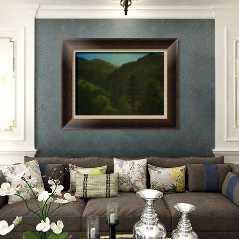 INVIN ART Framed Canvas Art Giclee Print Series#52 by Albert Bierstadt Wall Art Living Room Home Office Decorations