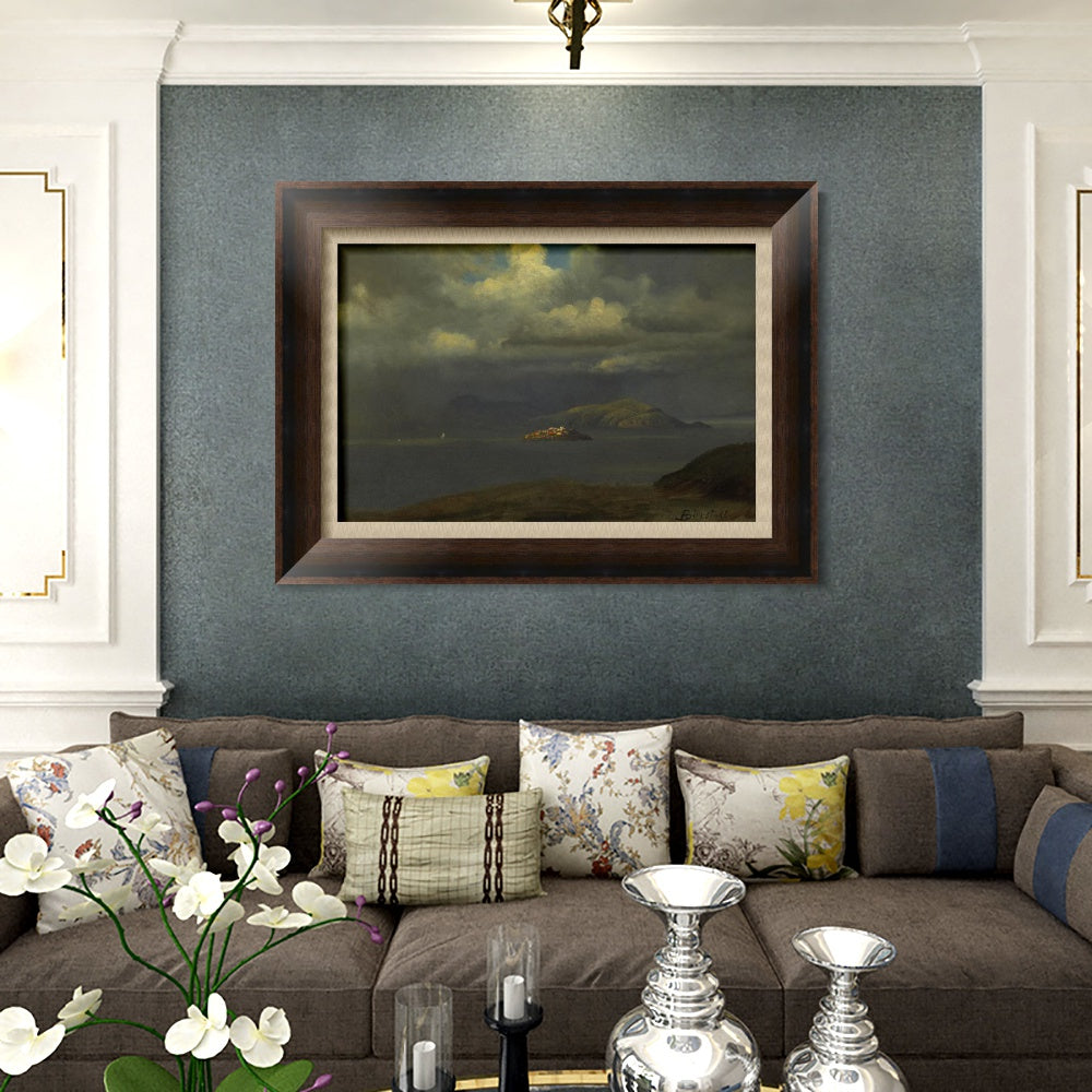 INVIN ART Framed Canvas Art Giclee Print Series#53 by Albert Bierstadt Wall Art