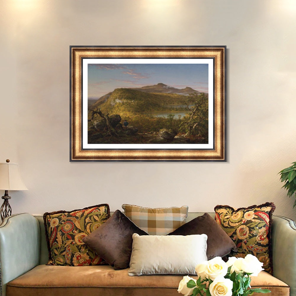 INVIN ART Framed Canvas Art Giclee Print Series#61 by Albert Bierstadt Wall Art