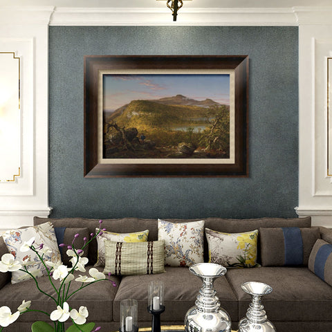 INVIN ART Framed Canvas Art Giclee Print Series#61 by Albert Bierstadt Wall Art Living Room Home Office Decorations