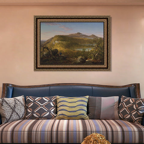 INVIN ART Framed Canvas Art Giclee Print Series#61 by Albert Bierstadt Wall Art Living Room Home Office Decorations