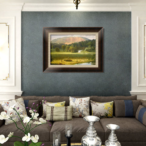 INVIN ART Framed Canvas Art Giclee Print Series#78 by Albert Bierstadt Wall Art Living Room Home Office Decorations