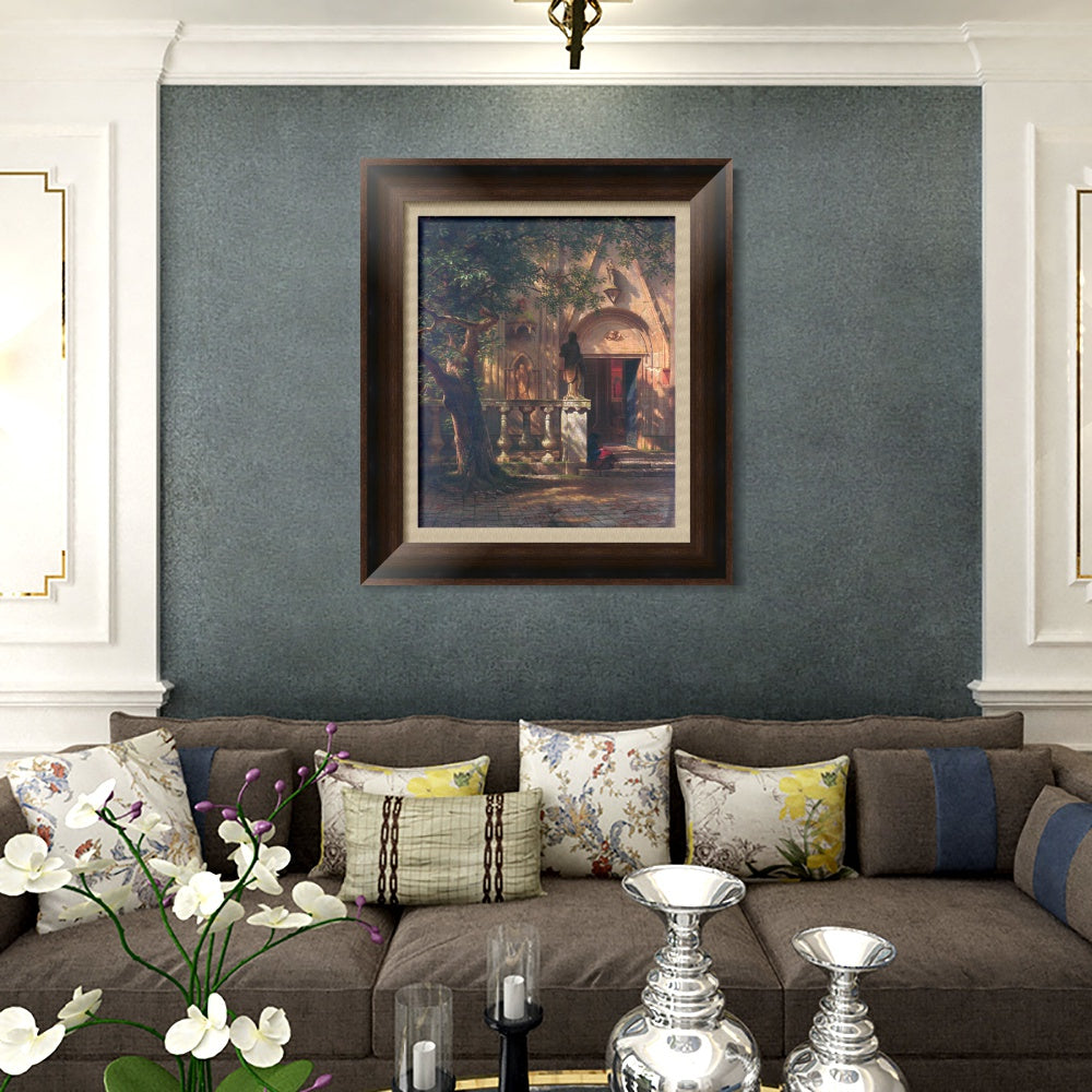 INVIN ART Framed Canvas Art Giclee Print Series#90 by Albert Bierstadt Wall Art