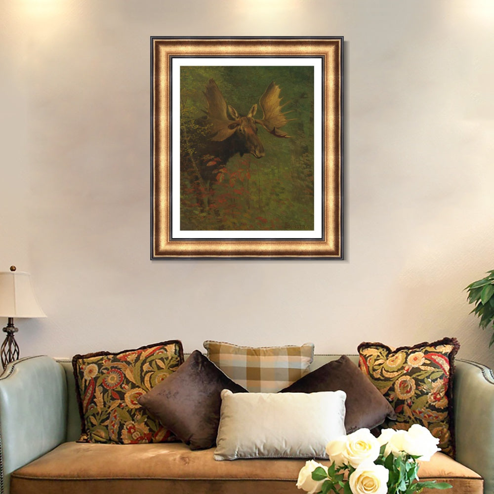 INVIN ART Framed Canvas Art Giclee Print Series#93 by Albert Bierstadt Wall Art