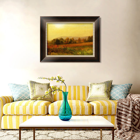 INVIN ART Framed Canvas Art Giclee Print Autumn Landscape#134 by Albert Bierstadt Wall Art Living Room Home Office Decorations