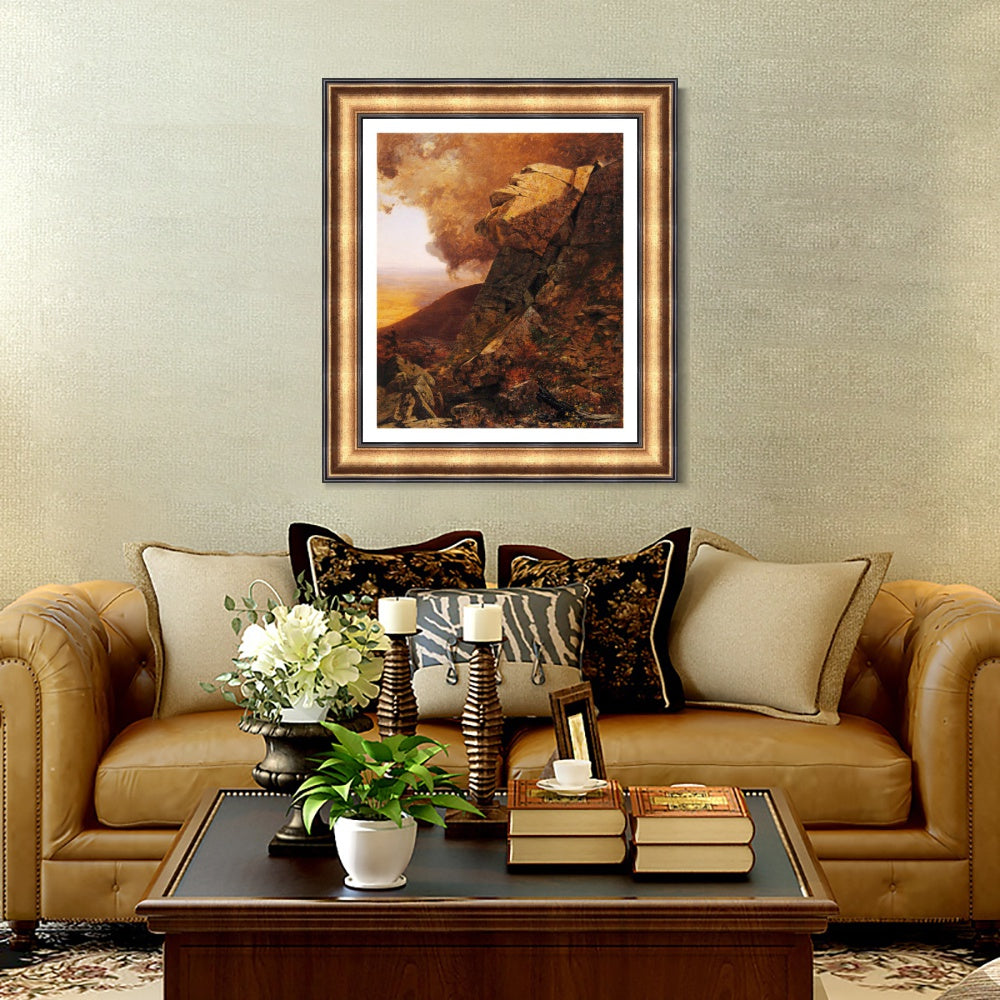 INVIN ART Framed Canvas Art Giclee Print Series#148 by Albert Bierstadt Wall Art