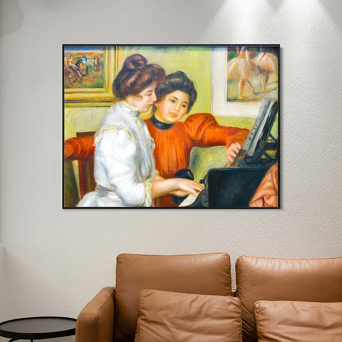 INVIN ART Framed Canvas Series#182 by Pierre Auguste Renoir Wall Art Living Room Home Office Decorations