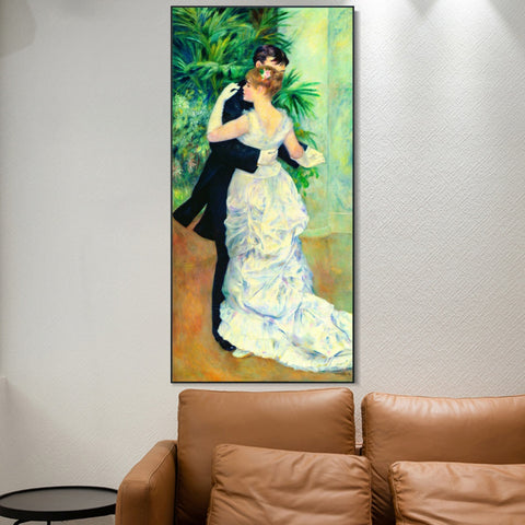 INVIN ART Framed Canvas Dancer2 by Pierre Auguste Renoir Wall Art Living Room Home Office Decorations