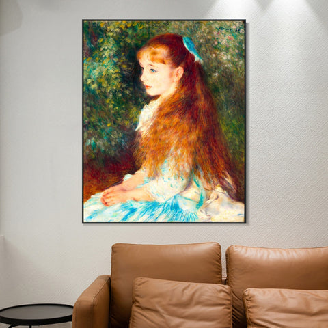 INVIN ART Framed Canvas Series#189 by Pierre Auguste Renoir Wall Art Living Room Home Office Decorations