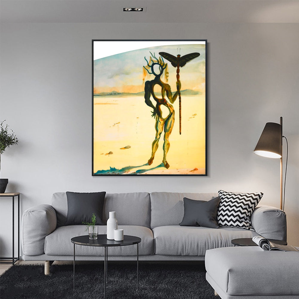 INVIN ART Framed Canvas Series#060 by Salvador Dal Wall Art Living Room Home Office Decorations