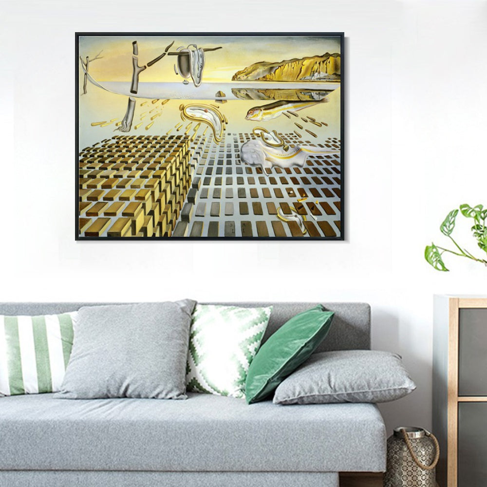 INVIN ART Framed Canvas Series#079 by Salvador Dal Wall Art Living Room Home Office Decorations