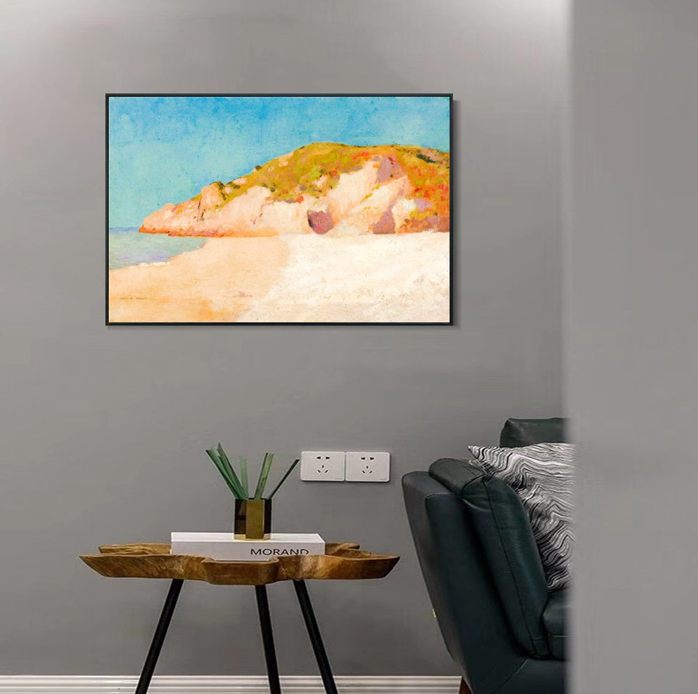 INVIN ART Framed Canvas Series#036 by Odilon Redon Wall Art Living Room Home Office Decorations