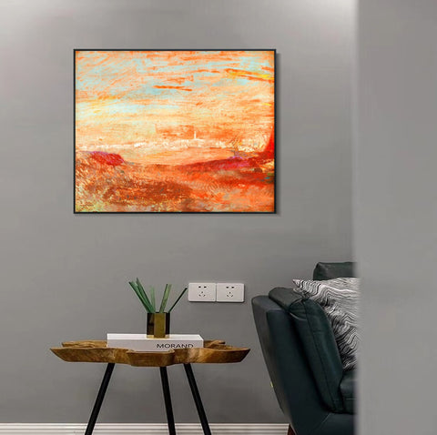 INVIN ART Framed Canvas Series#037 by Odilon Redon Wall Art Living Room Home Office Decorations