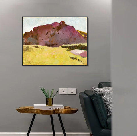 INVIN ART Framed Canvas Series#048 by Odilon Redon Wall Art Living Room Home Office Decorations