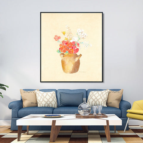 INVIN ART Framed Canvas Series#058 by Odilon Redon Wall Art Living Room Home Office Decorations