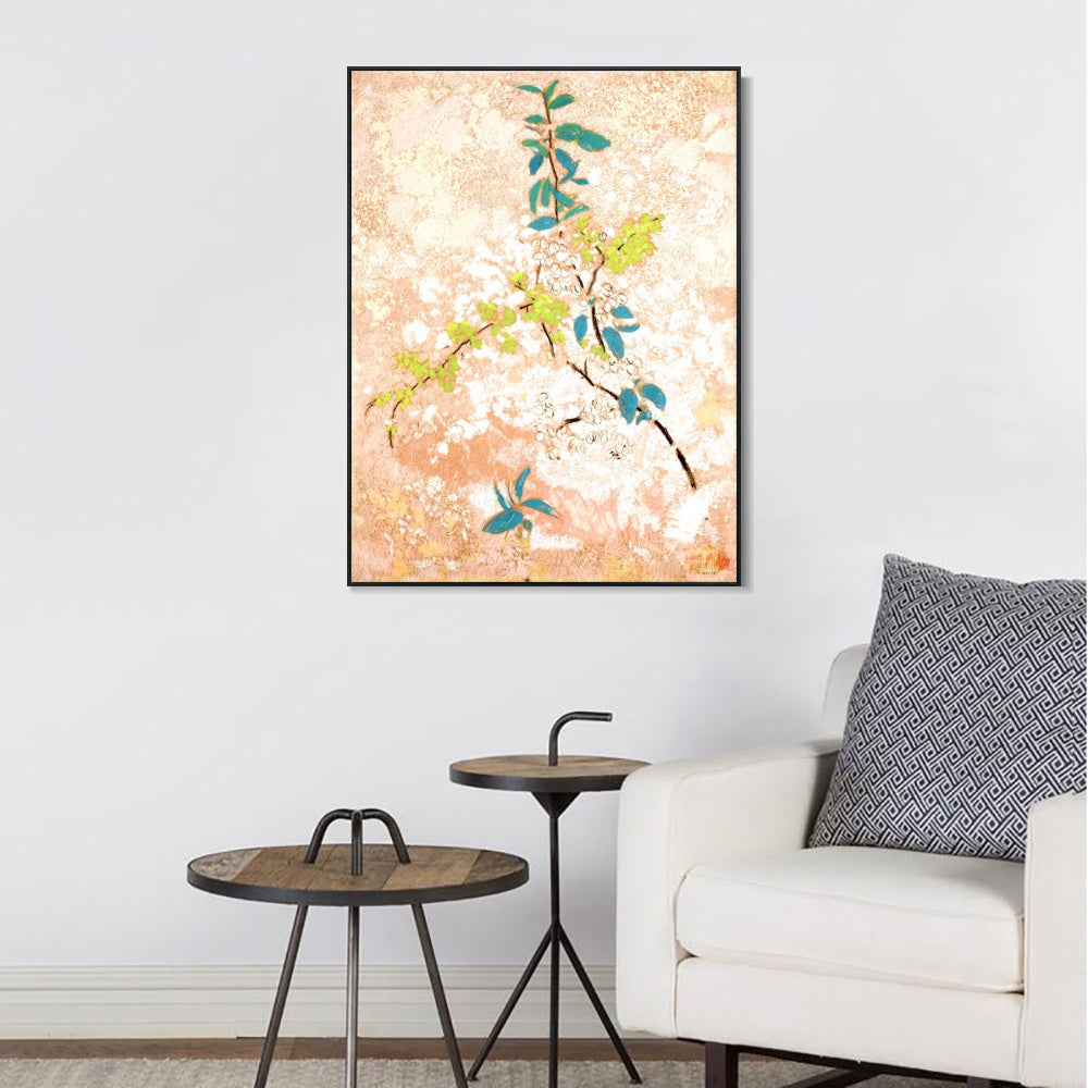 INVIN ART Framed Canvas Series#118 by Odilon Redon Wall Art Living Room Home Office Decorations