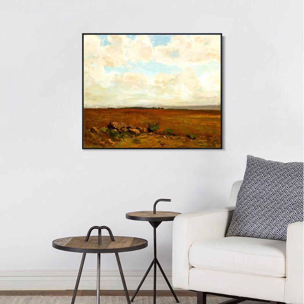 INVIN ART Framed Canvas Series#121 by Odilon Redon Wall Art Living Room Home Office Decorations