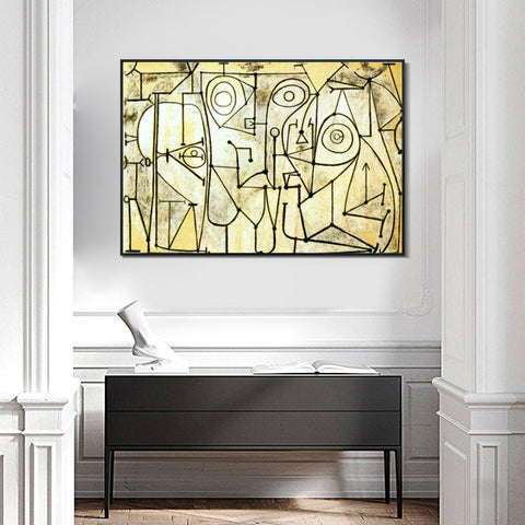 INVIN ART Framed Canvas Giclee Print Art 1948 La cuisine 1 by Pablo Picasso Wall Art Living Room Home Office Decorations