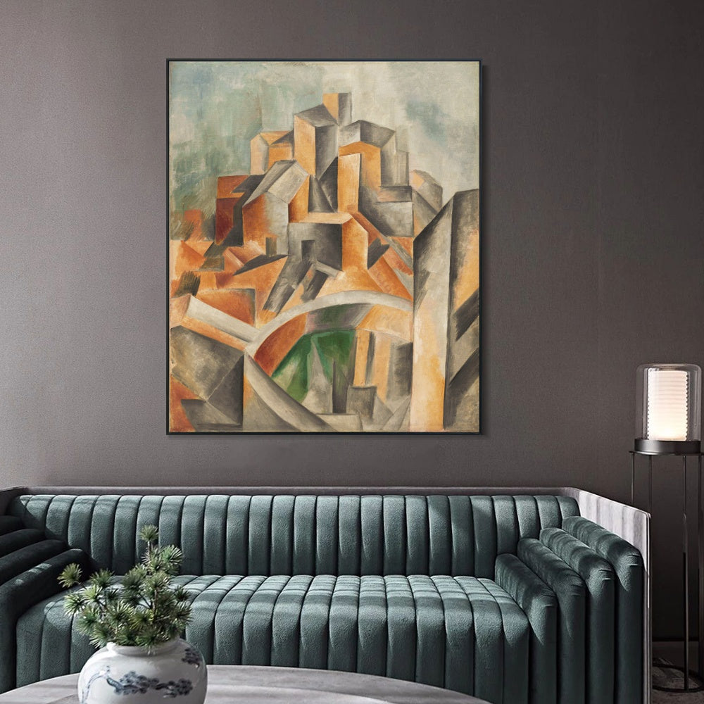 INVIN ART Framed Canvas Giclee Print Art Series#391 by Pablo Picasso Wall Art Living Room Home Office Decorations