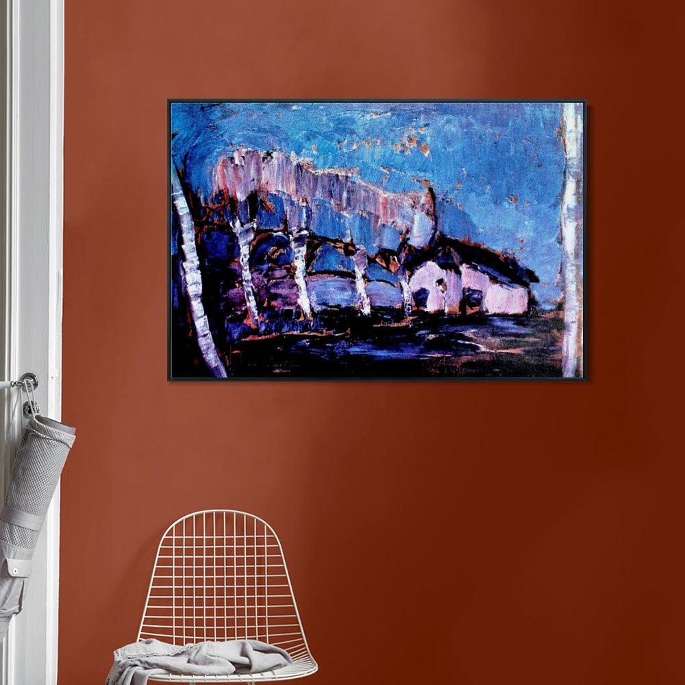 INVIN ART Framed Canvas Series#028 by Piet Cornelies Mondrian Wall Art Living Room Home Office Decorations
