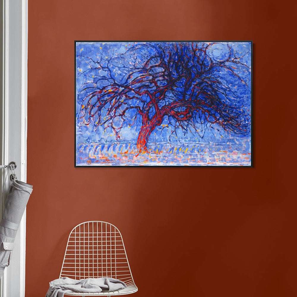 INVIN ART Framed Canvas Series#034 by Piet Cornelies Mondrian Wall Art Living Room Home Office Decorations