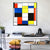 INVIN ART Framed Canvas Series#077 by Piet Cornelies Mondrian Wall Art Living Room Home Office Decorations
