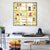 INVIN ART Framed Canvas Series#085 by Piet Cornelies Mondrian Wall Art Living Room Home Office Decorations