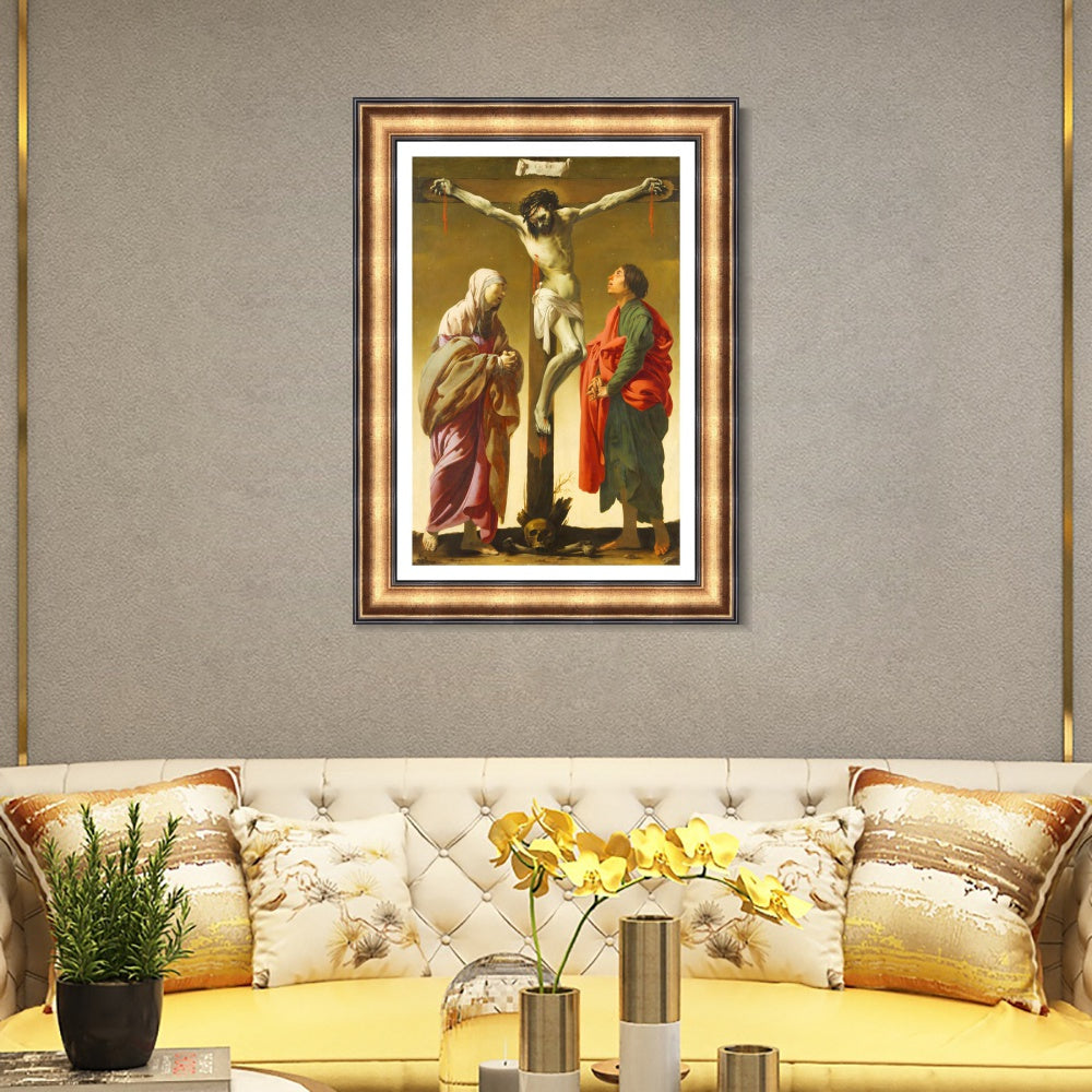 INVIN ART Framed Canvas Art Giclee Print Series#053 by Michelangelo Merisi da Caravaggio Wall Art
