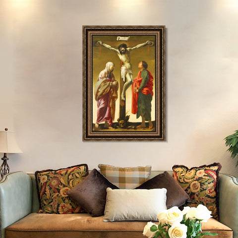 INVIN ART Framed Canvas Art Giclee Print Series#053 by Michelangelo Merisi da Caravaggio Wall Art Living Room Home Office Decorations