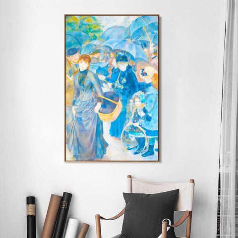 INVIN ART Framed Canvas Series#077 by Pierre Auguste Renoir Wall Art Living Room Home Office Decorations