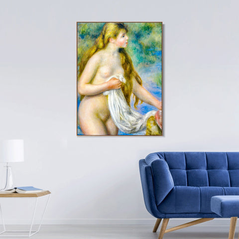 INVIN ART Framed Canvas Series#152 by Pierre Auguste Renoir Wall Art Living Room Home Office Decorations