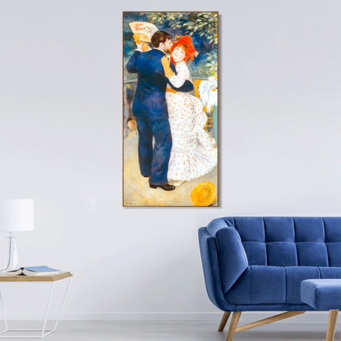 INVIN ART Framed Canvas Dancer1 by Pierre Auguste Renoir Wall Art Living Room Home Office Decorations