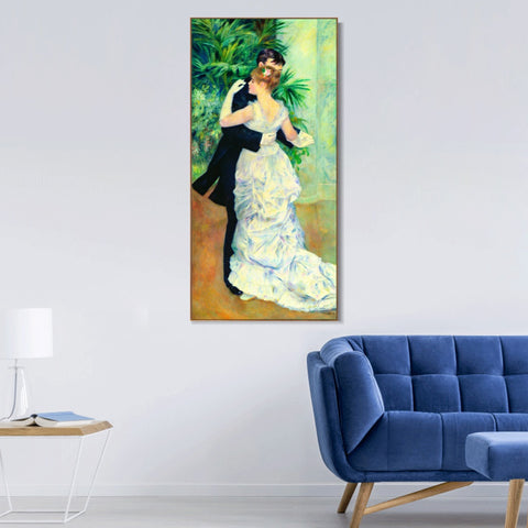 INVIN ART Framed Canvas Dancer2 by Pierre Auguste Renoir Wall Art Living Room Home Office Decorations