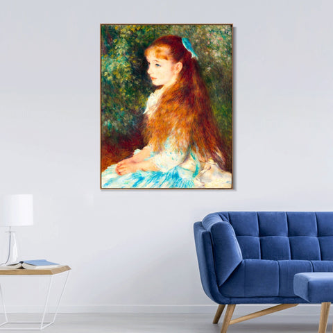 INVIN ART Framed Canvas Series#189 by Pierre Auguste Renoir Wall Art Living Room Home Office Decorations
