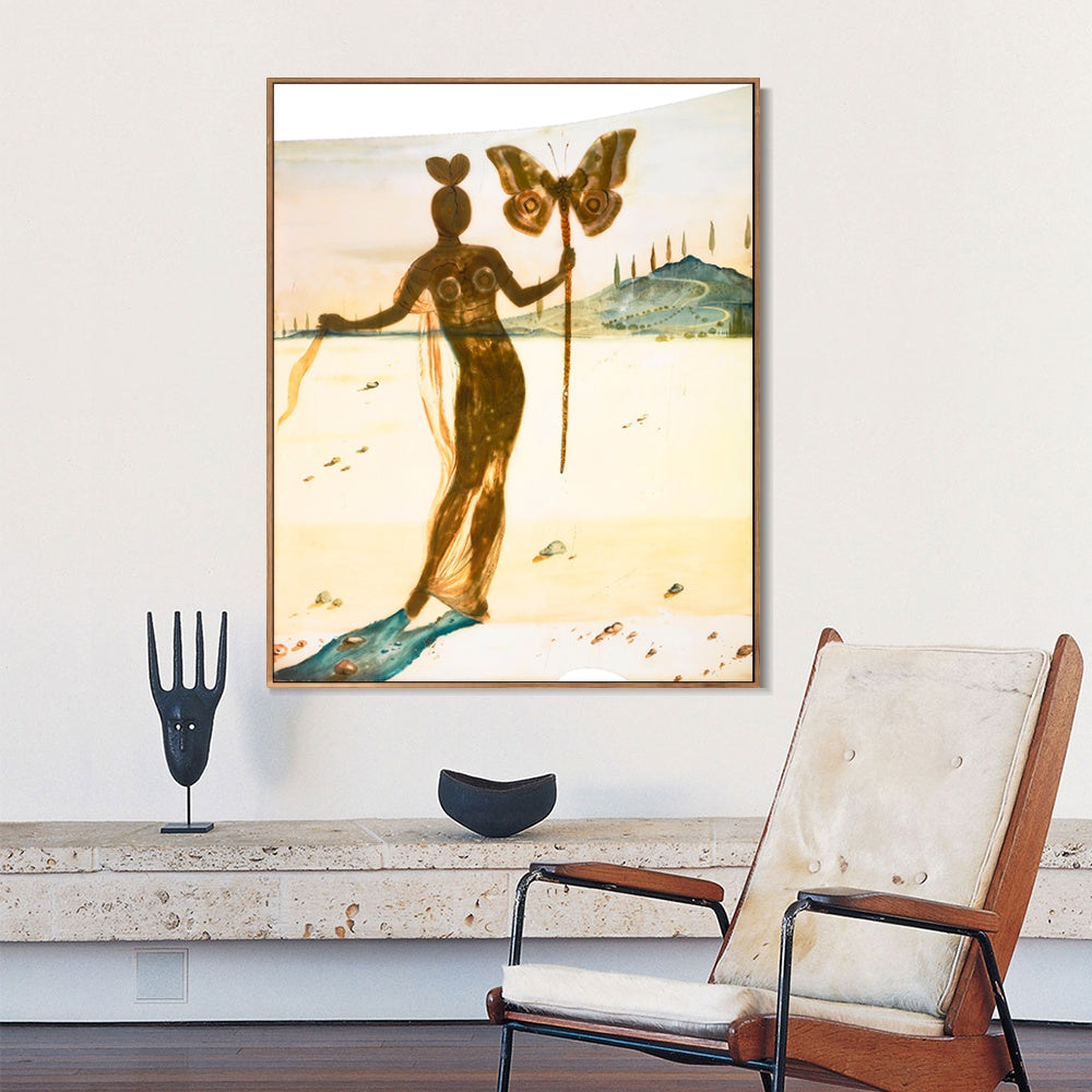 INVIN ART Framed Canvas Series#035 by Salvador Dal Wall Art Living Room Home Office Decorations