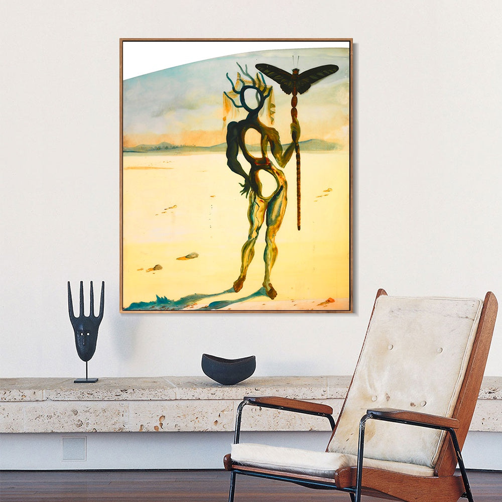 INVIN ART Framed Canvas Series#060 by Salvador Dal Wall Art Living Room Home Office Decorations